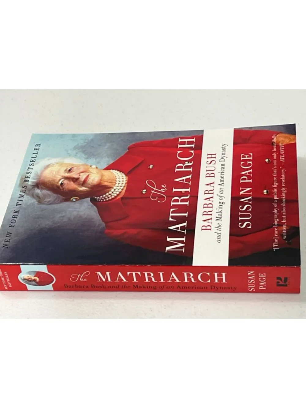 The Matriarch Barbara Bush by Susan Page Paperback Biography